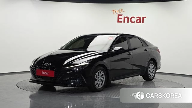 Hyundai Avante (CN7) 2021 Черный из Кореи