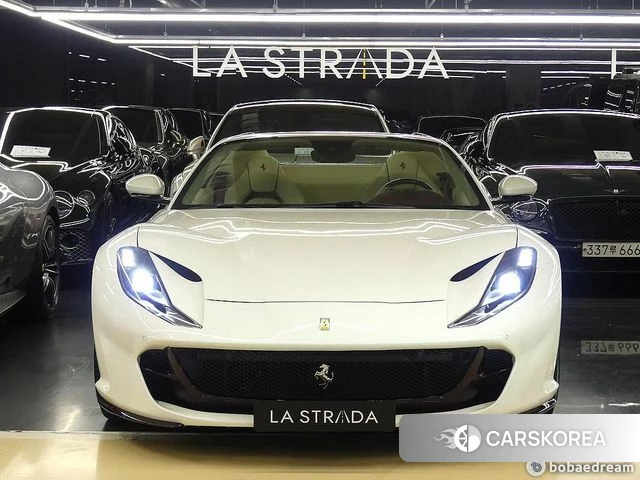 Ferrari 812 GTS 2021 Белый из Кореи