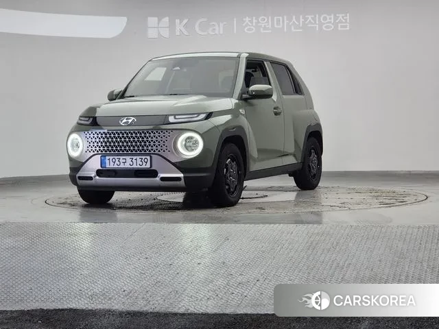 Hyundai Casper 2021 Светло-зеленый из Кореи