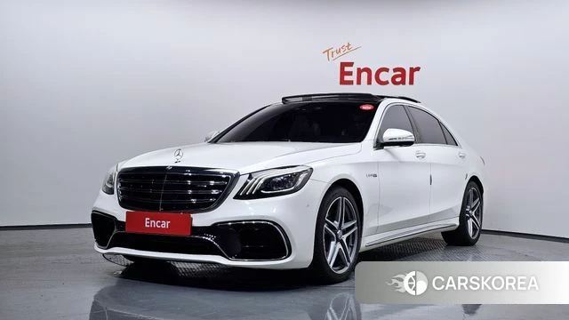 Mercedes-Benz S-Class W222 2018 Белый из Кореи