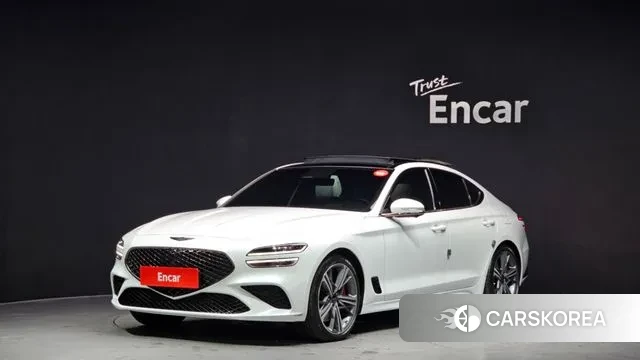 Genesis The New G70 2023 Белый из Кореи