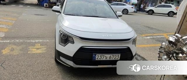 Kia Di Ol Nu Niro 2023 Белый из Кореи