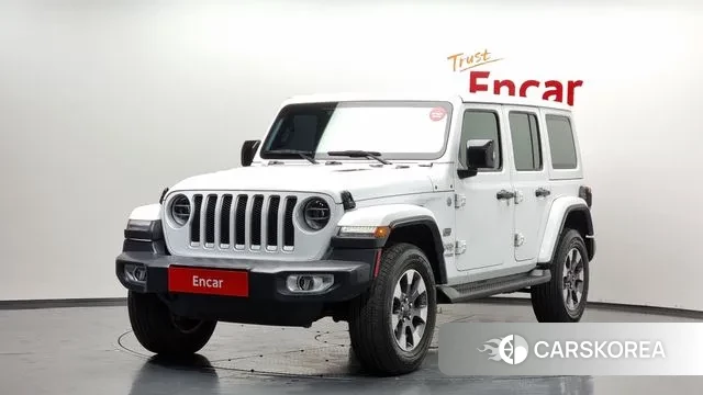 Jeep Wrangler (JL) 2021 Белый из Кореи