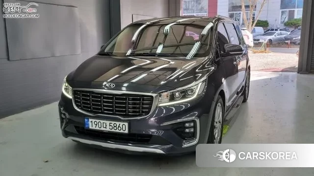 Kia The New Carnival 2018 Серый из Кореи