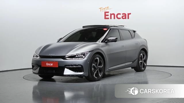 Kia EV6 2023 Серый из Кореи