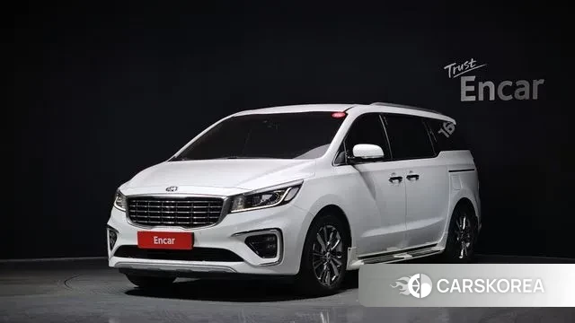 Kia The New Carnival 2018 Белый из Кореи