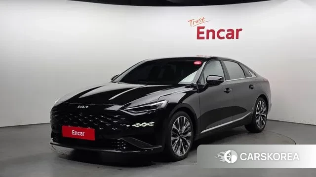 Kia K8 2021 Черный из Кореи