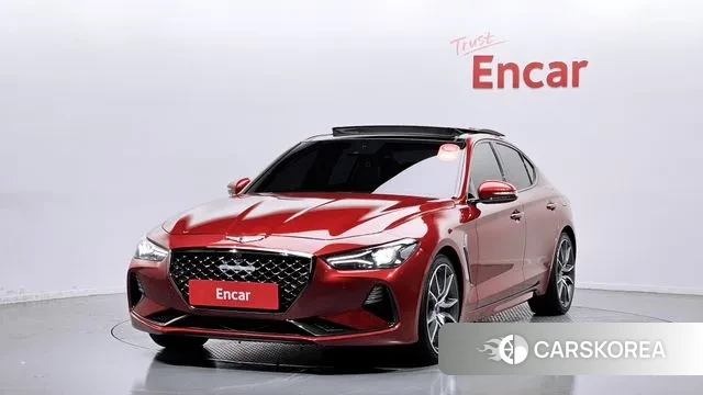 Genesis G70 2019 Красный из Кореи