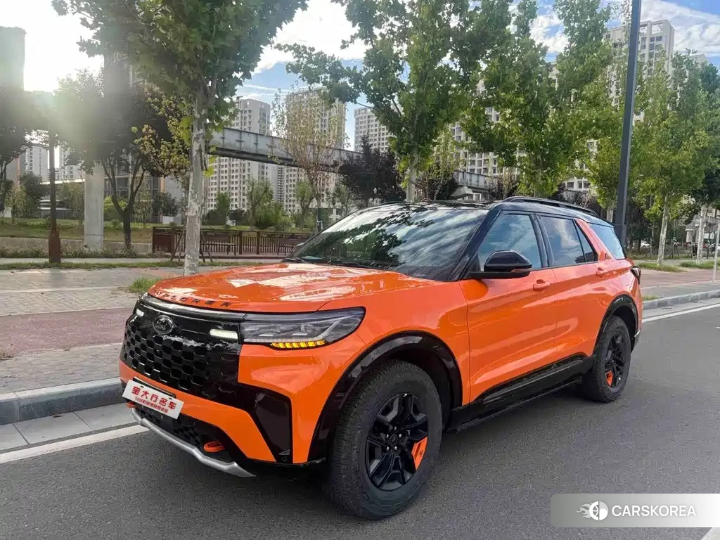Ford Explorer 2024 Yellow/orange из Китая