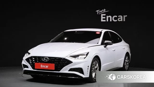 Hyundai Sonata (DN8) 2021 Белый из Кореи