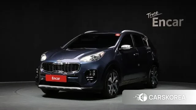 Kia Sportage 4th Generation 2018 Синий из Кореи