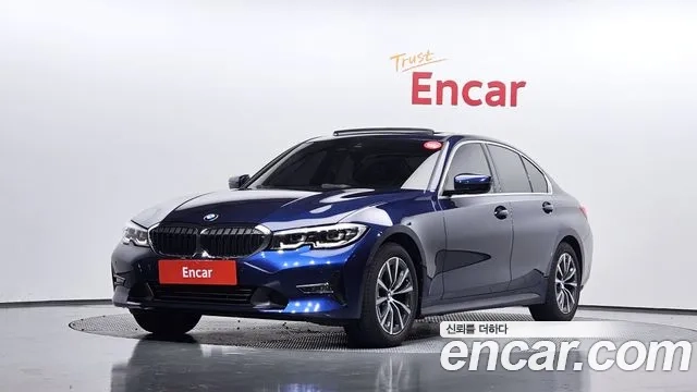 BMW 3 Series (G20) 2020 Синий из Кореи