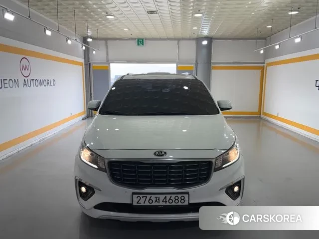 Kia The New Carnival 2018 Белый из Кореи