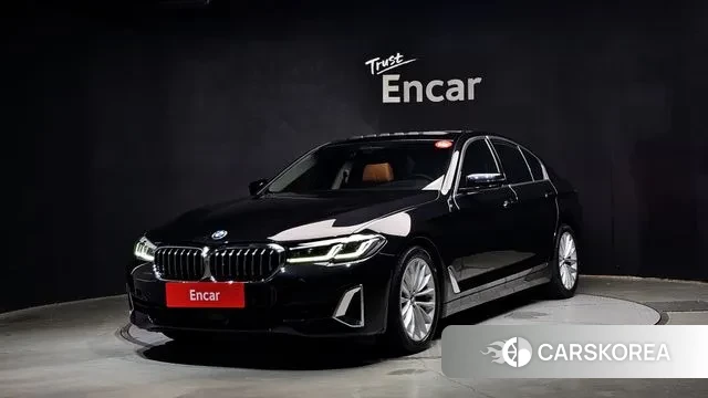 BMW 5 Series (G30) 2022 Черный из Кореи