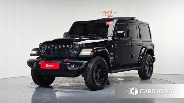 Jeep Wrangler (JL) 2022 Черный из Кореи