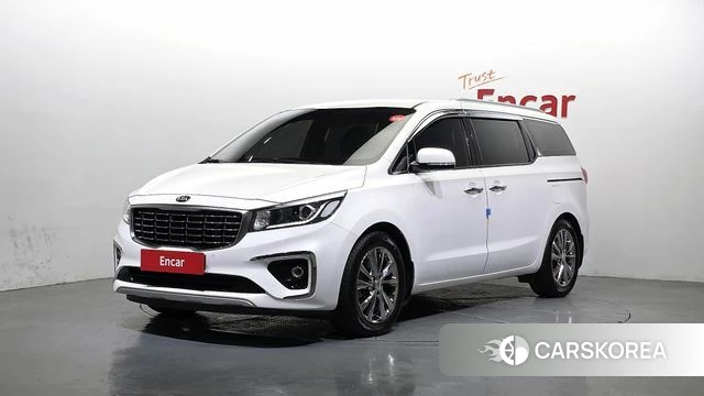 Kia The New Carnival 2020 Белый из Кореи