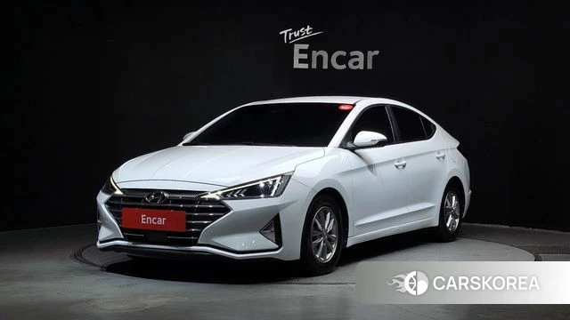 Hyundai The New Avante AD 2019 Белый из Кореи