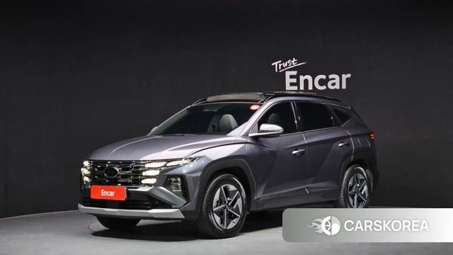 Hyundai The New Tucson Hybrid (NX4) 2024 Серый из Кореи