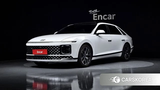 Hyundai Grandeur (GN7) 2024 Белый из Кореи