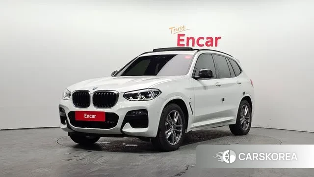 BMW X3 (G01) 2021 Белый из Кореи