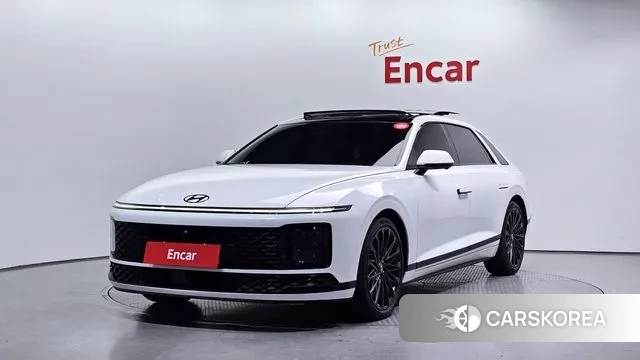 Hyundai Grandeur Hybrid (GN7) 2023 Белый из Кореи