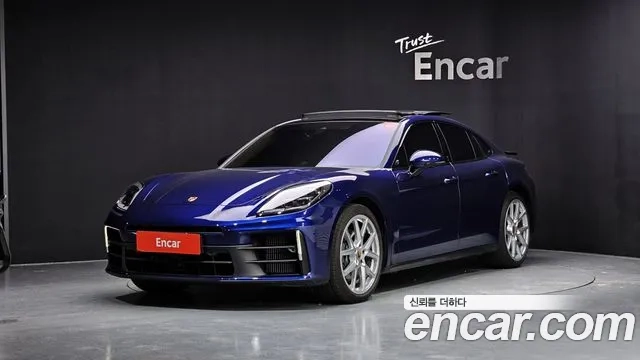 Porsche Panamera (972) 2024 Синий из Кореи