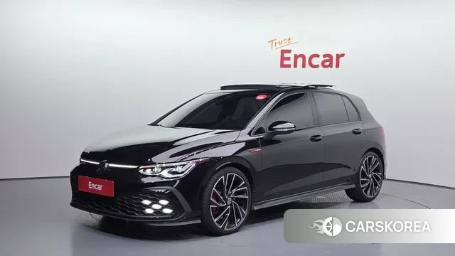 Volkswagen Golf 8th Generation 2023 Черный из Кореи