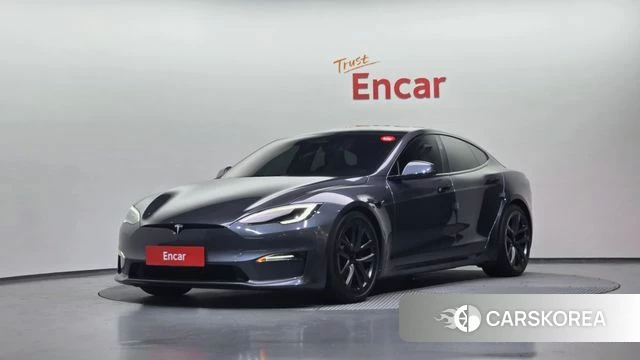 Tesla Model S 2023 Серый из Кореи