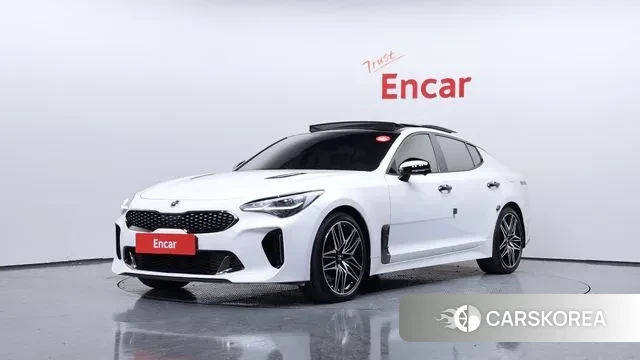 Kia Stinger Meister 2021 Белый из Кореи