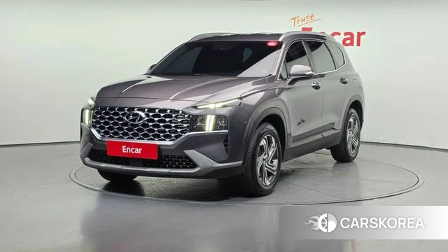 Hyundai The New Santa Fe 2021 Серый из Кореи