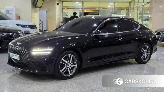 Genesis The New G70 2021 Черный из Кореи