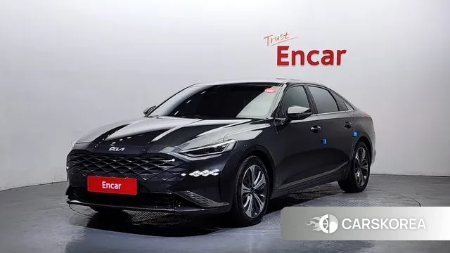 Kia K8 Hybrid 2021 Серый из Кореи