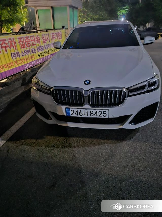 BMW 5 Series (G30) 2022 Белый из Кореи