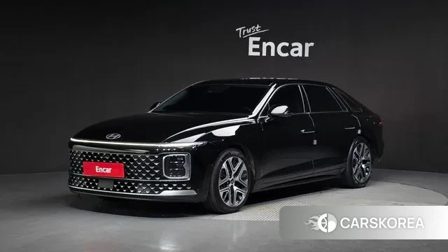 Hyundai Grandeur (GN7) 2023 Черный из Кореи