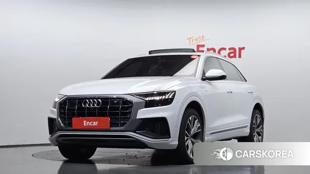 Audi Q8 (4M) 2021 Белый из Кореи