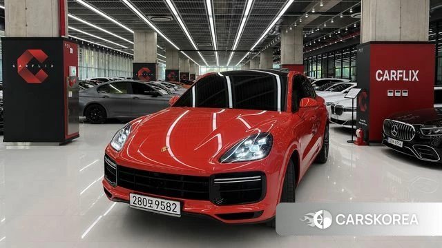 Porsche Cayenne (PO536) 2020 Оранжевый из Кореи