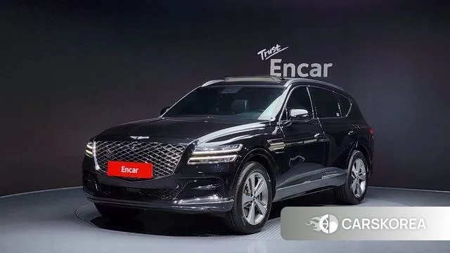 Genesis GV80 2021 Черный из Кореи