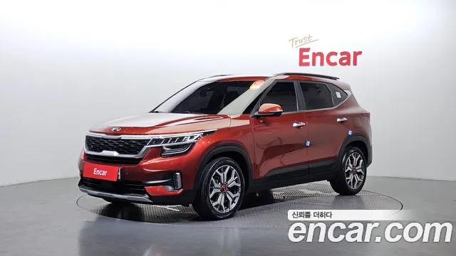 Kia Seltos 2020 Оранжевый из Кореи