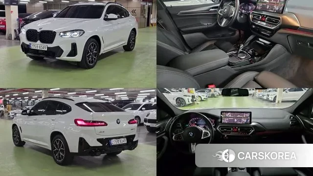 BMW X4 (G02) 2022 Белый из Кореи