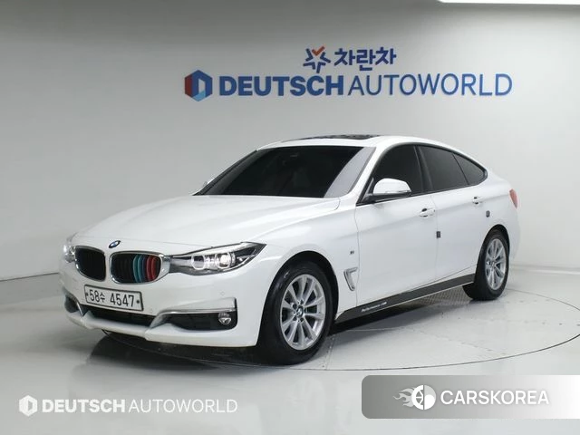 BMW 3 Series GT (F34) 2018 Белый из Кореи