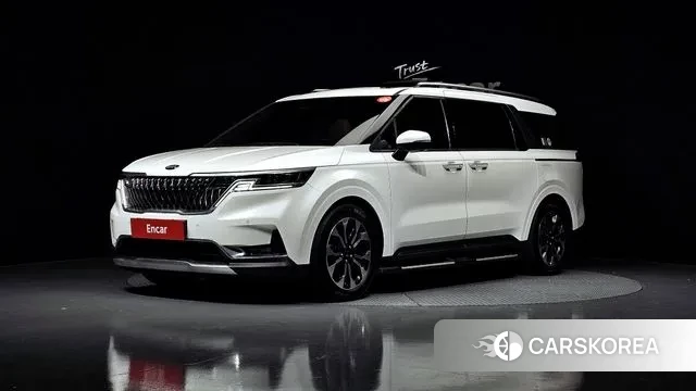 Kia Carnival 4th generation 2021 Белый из Кореи