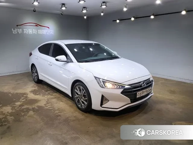 Hyundai The New Avante AD 2019 Белый из Кореи