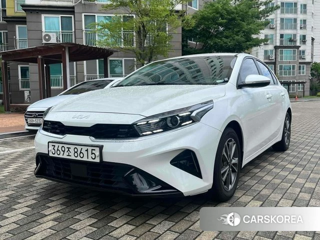 Kia The New K3 2nd generation 2021 Белый из Кореи