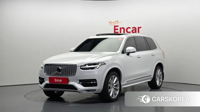 Volvo XC90 second Generation 2018 Белый из Кореи