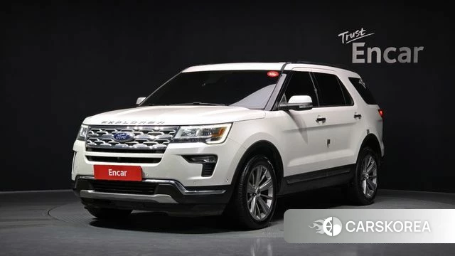 Ford Explorer 2018 Белый из Кореи