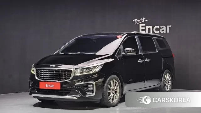 Kia The New Carnival 2018 Черный из Кореи