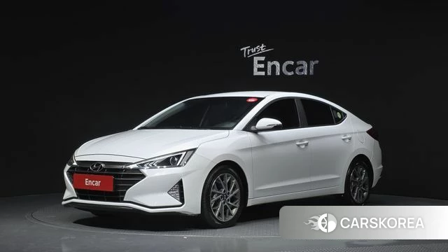 Hyundai The New Avante AD 2019 Белый из Кореи