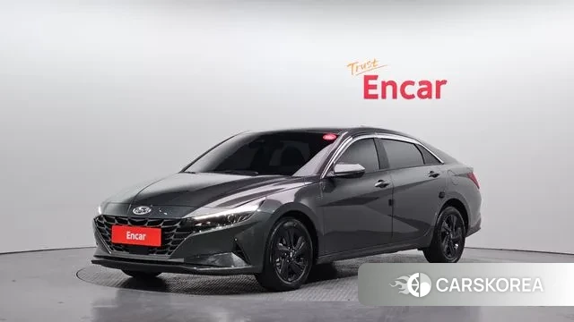 Hyundai Avante (CN7) 2022 Серый из Кореи