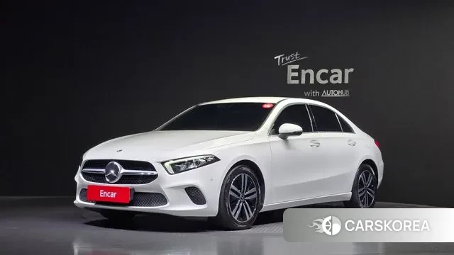 Mercedes-Benz A-Class W177 2021 Белый из Кореи