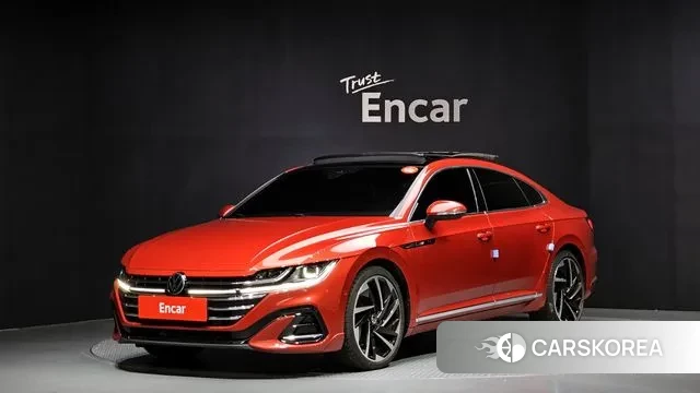 Volkswagen Arteon 2023 Красный из Кореи